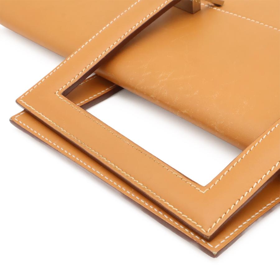 HERMES エルメス 365 PM ビジネスバッグ ブリーフケース 書類カバン タブレットケース レザー ライトブラウン ゴールド金具 □J刻印 | HERMES | 03