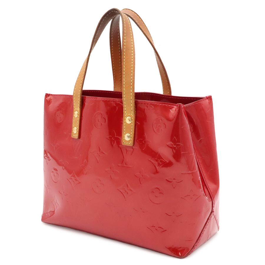 LOUIS VUITTON ルイ ヴィトン モノグラムヴェルニ リードPM ハンドバッグ ミニトート パテントレザー エナメル ポムダムール 赤 レッド | LOUIS VUITTON | 01
