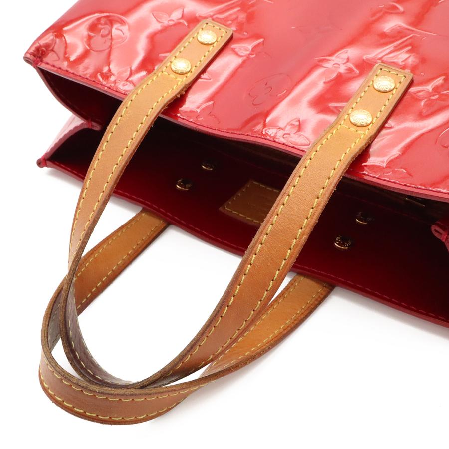 LOUIS VUITTON ルイ ヴィトン モノグラムヴェルニ リードPM ハンドバッグ ミニトート パテントレザー エナメル ポムダムール 赤 レッド | LOUIS VUITTON | 03