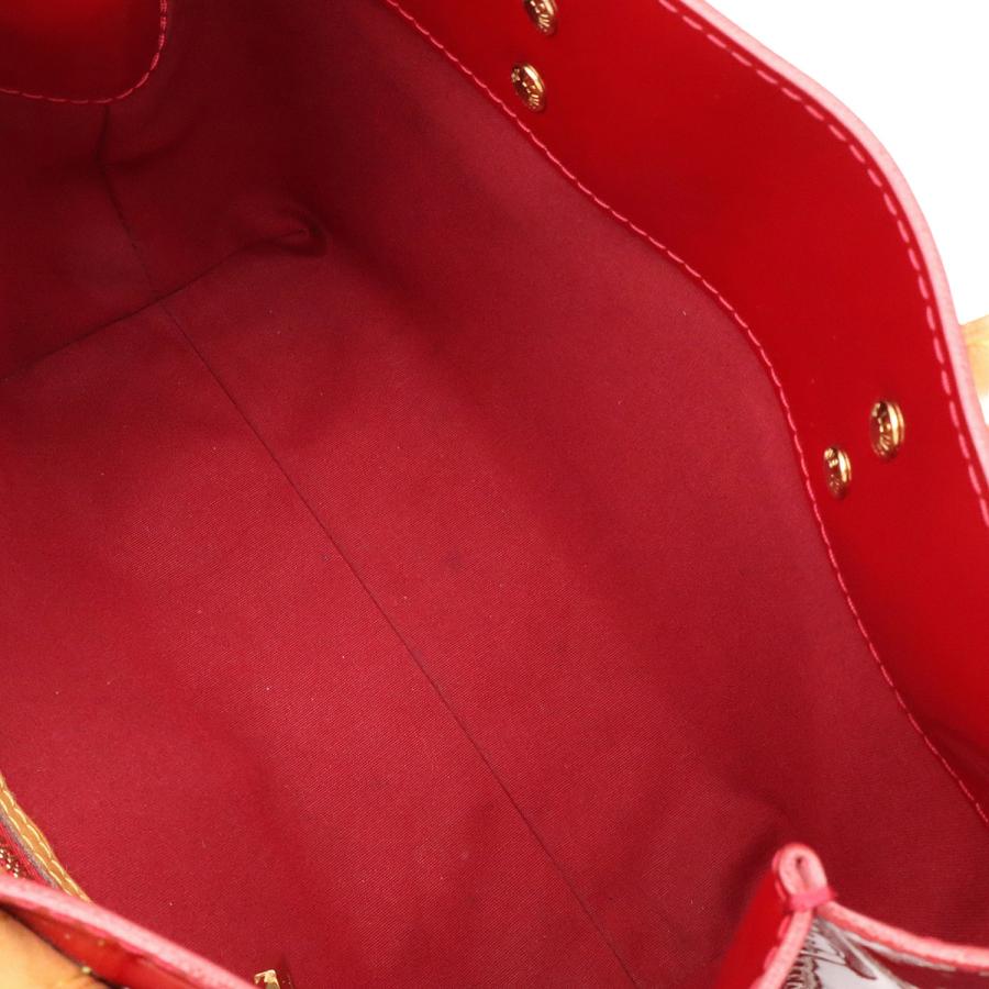 LOUIS VUITTON ルイ ヴィトン モノグラムヴェルニ リードPM ハンドバッグ ミニトート パテントレザー エナメル ポムダムール 赤 レッド | LOUIS VUITTON | 06