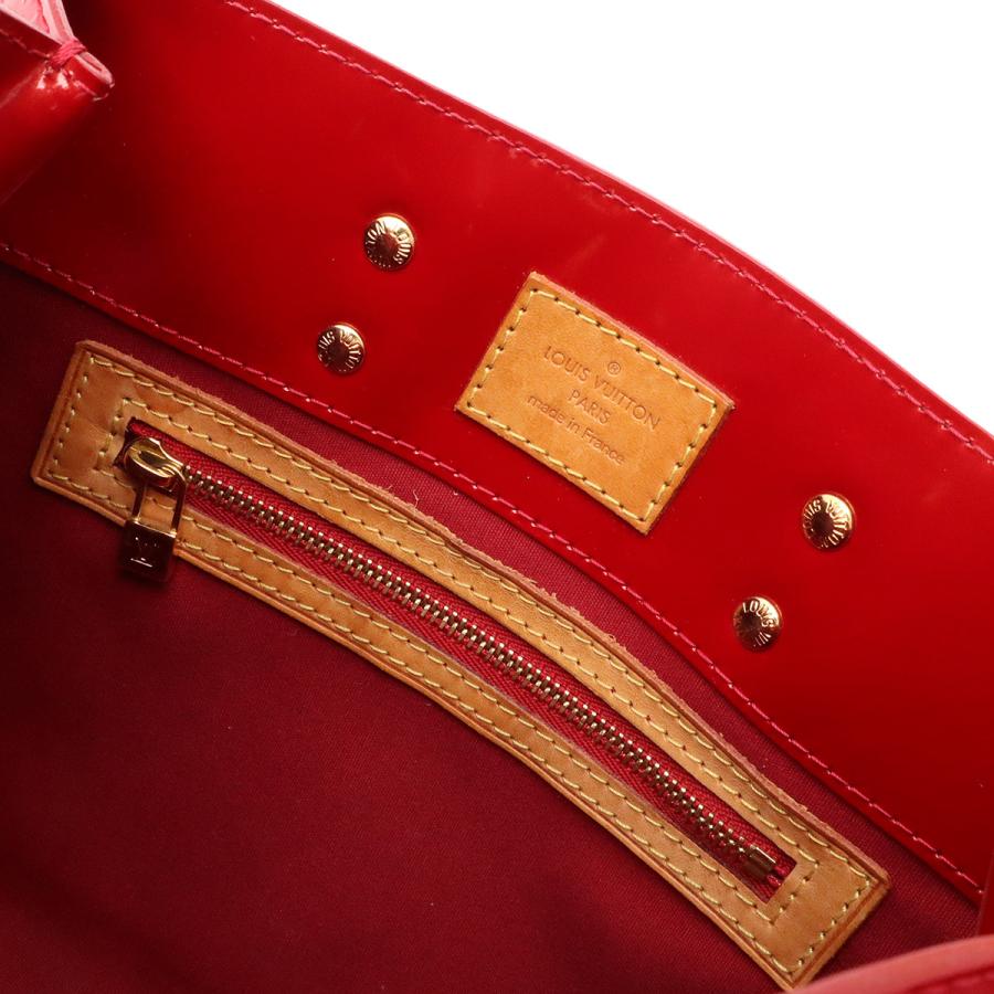 LOUIS VUITTON ルイ ヴィトン モノグラムヴェルニ リードPM ハンドバッグ ミニトート パテントレザー エナメル ポムダムール 赤 レッド | LOUIS VUITTON | 07