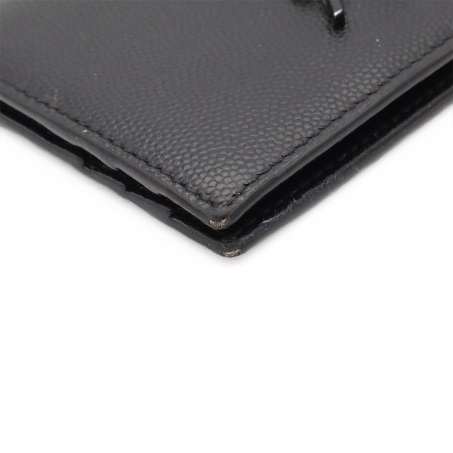 SAINT LAURENT PARIS サン ローラン パリ YSL イブサンローラン カサンドラ 2つ折り札入れ 二つ折り財布 マネークリップ式 レザー |  | 02