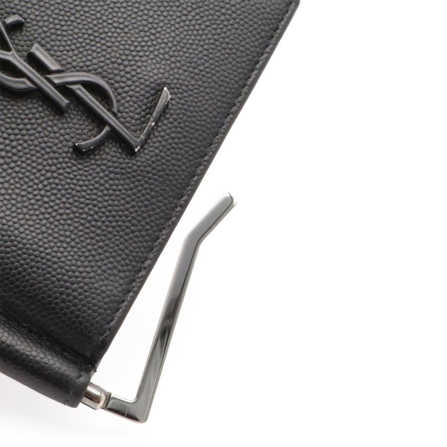 SAINT LAURENT PARIS サン ローラン パリ YSL イブサンローラン カサンドラ 2つ折り札入れ 二つ折り財布 マネークリップ式 レザー |  | 04