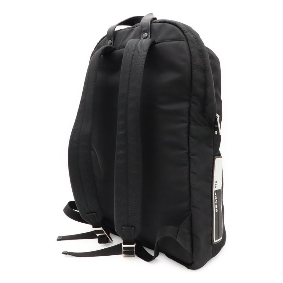 PRADA プラダ バックパック リュックサック デイパック ナイロン レザー NERO ブラック 黒 シルバー金具 2VZ021 | PRADA | 01