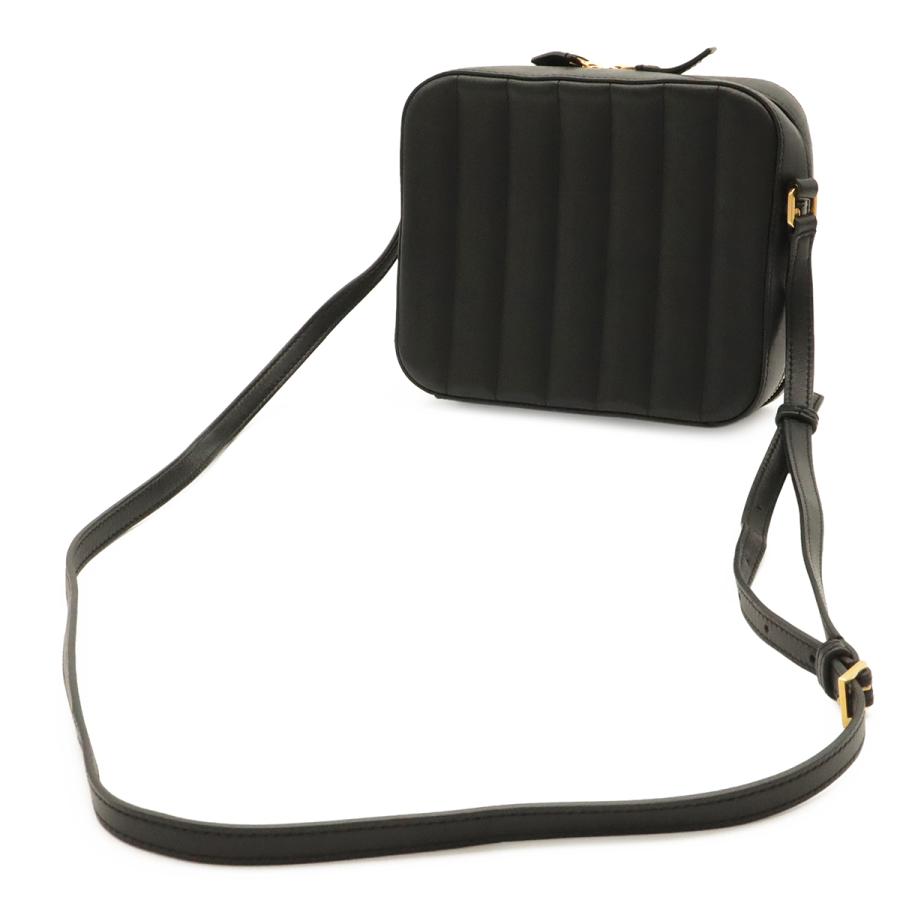 SAINT LAURENT PARIS サン ローラン パリ イブサンローラン YSL ヴィッキー カメラバッグ ショルダーバッグ レザー ブラック |  | 01