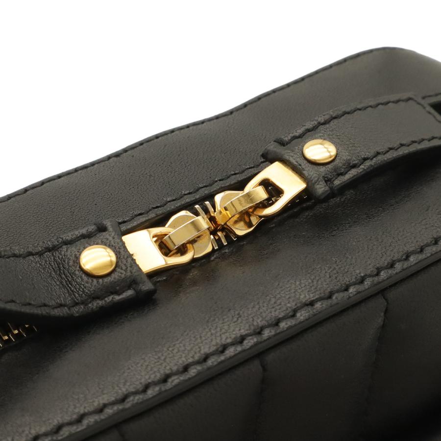 SAINT LAURENT PARIS サン ローラン パリ イブサンローラン YSL ヴィッキー カメラバッグ ショルダーバッグ レザー ブラック |  | 04