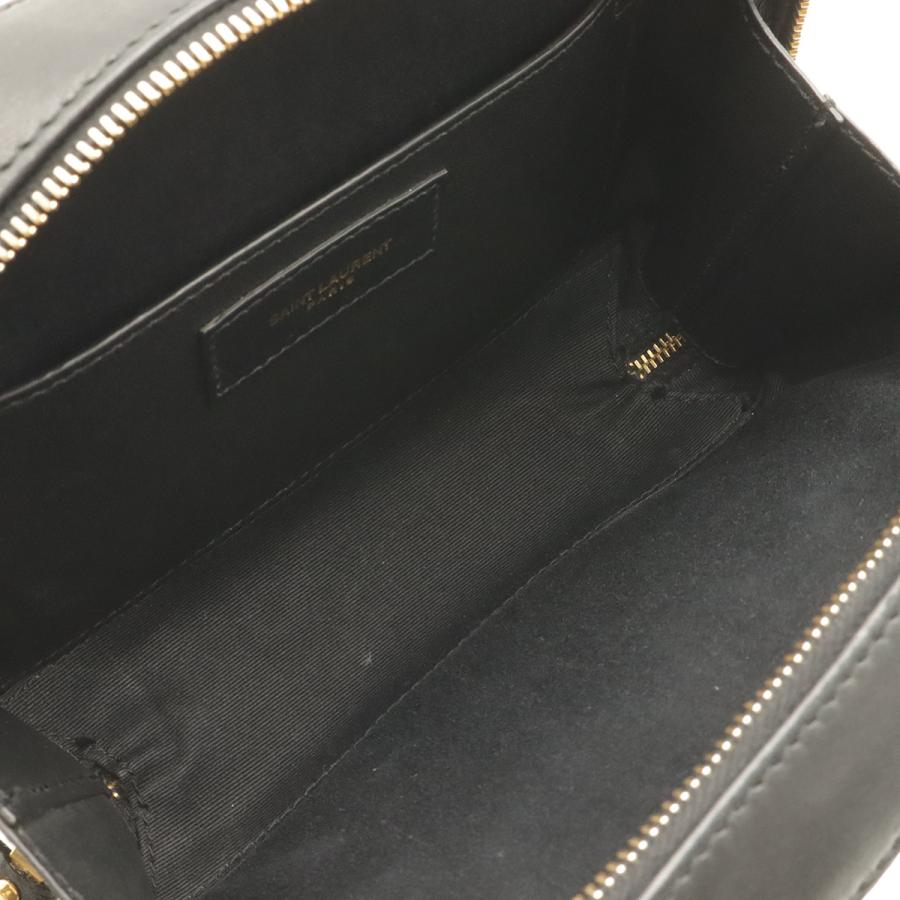 SAINT LAURENT PARIS サン ローラン パリ イブサンローラン YSL ヴィッキー カメラバッグ ショルダーバッグ レザー ブラック |  | 05