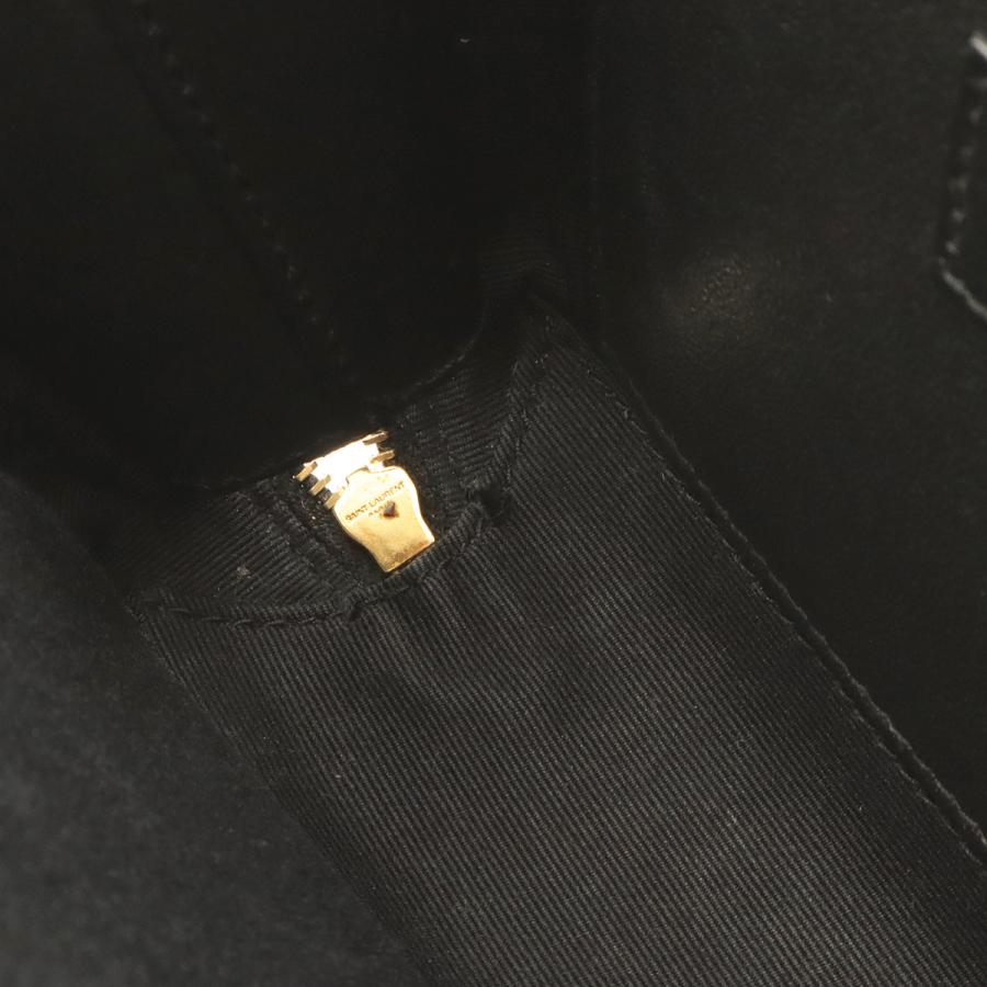 SAINT LAURENT PARIS サン ローラン パリ イブサンローラン YSL ヴィッキー カメラバッグ ショルダーバッグ レザー ブラック |  | 06