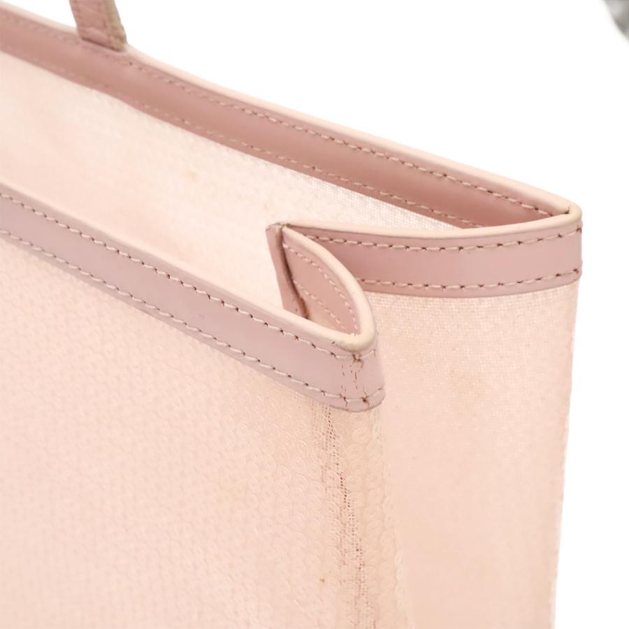 PRADA プラダ トートバッグ ショルダートート 肩掛け メッシュ スパンコール ALABASTRO ダスティピンク 国内アウトレット購入品 | PRADA | 06