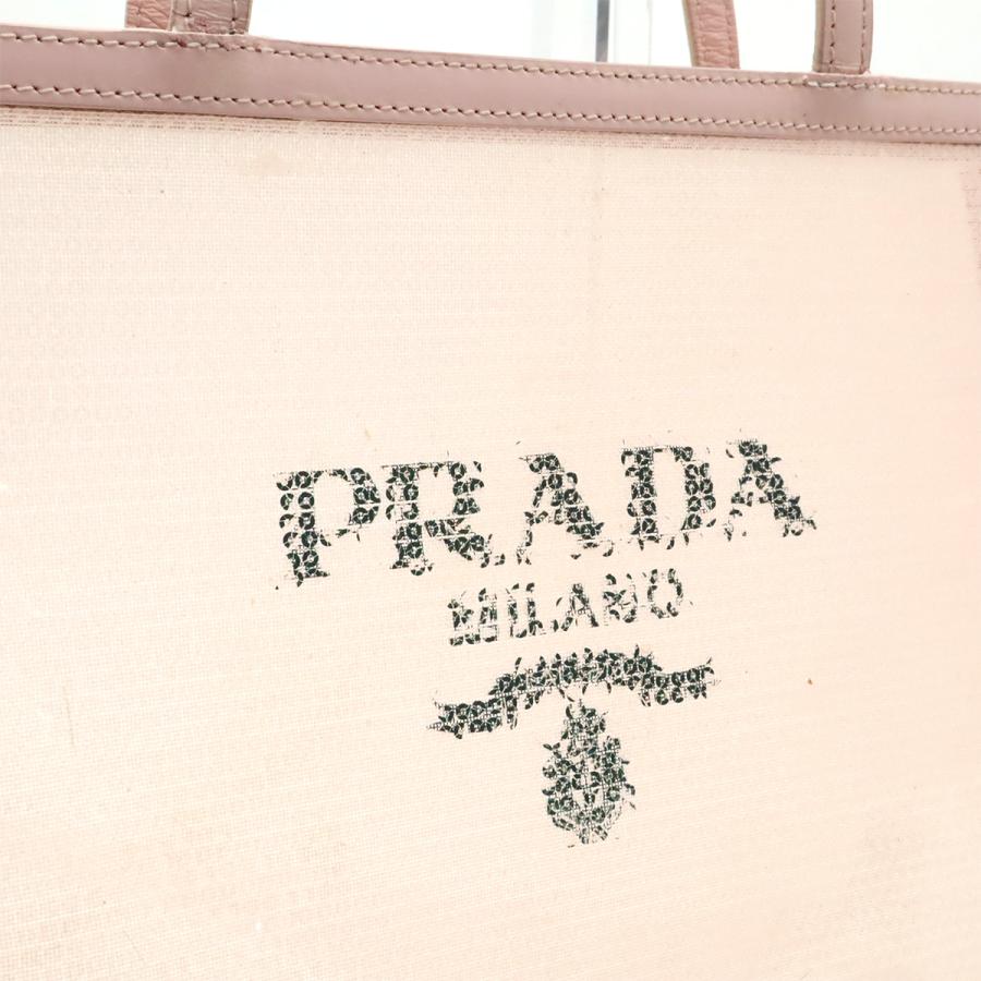 PRADA プラダ トートバッグ ショルダートート 肩掛け メッシュ スパンコール ALABASTRO ダスティピンク 国内アウトレット購入品 | PRADA | 08