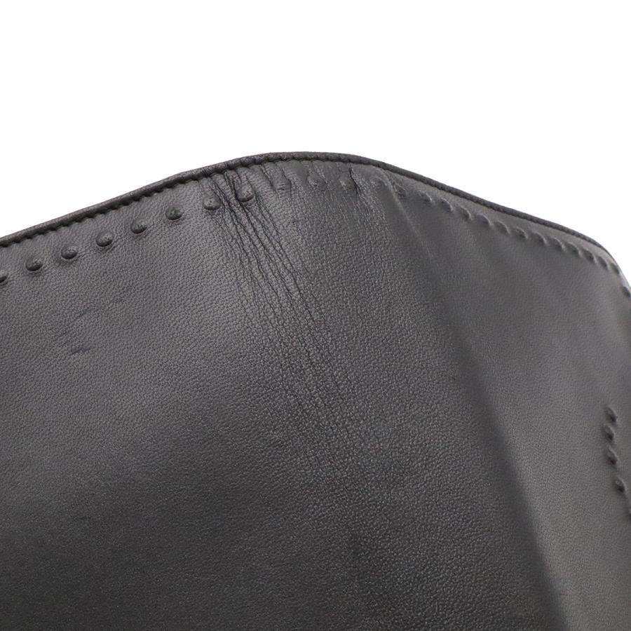 CHANEL シャネル ココマーク チェーンウォレット ショルダーバッグ ポシェット 斜め掛け レザー ブラック 黒 シルバー金具 | CHANEL | 05