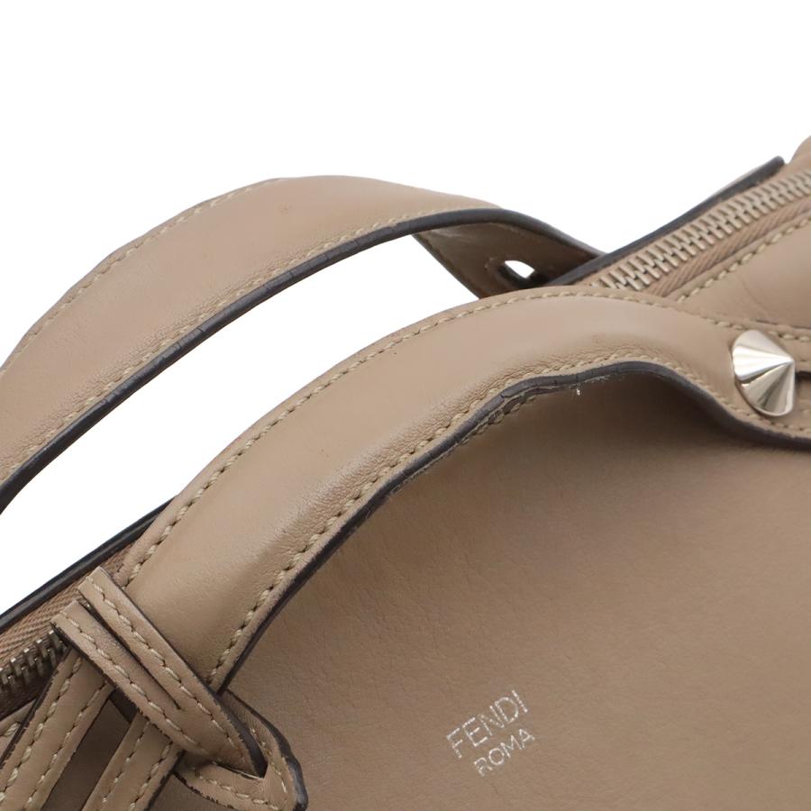 FENDI フェンディ BY THE WAY バイザウェイ ミディアム ハンドバッグ 2WAY ショルダーバッグ レザー グレージュ シルバー金具 8BL124 | FENDI | 04