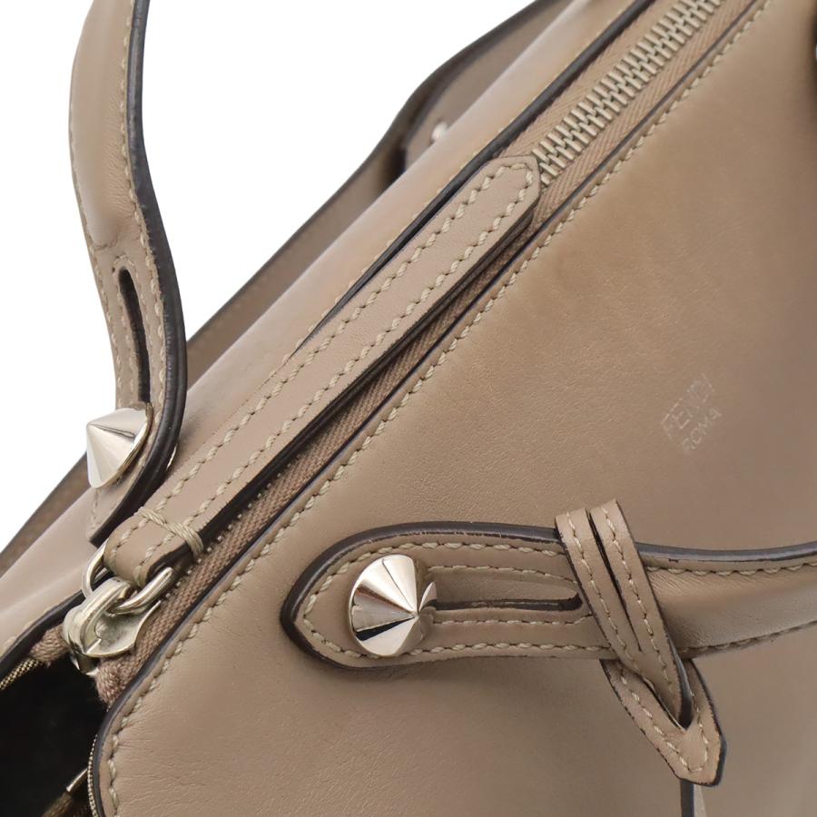 FENDI フェンディ BY THE WAY バイザウェイ ミディアム ハンドバッグ 2WAY ショルダーバッグ レザー グレージュ シルバー金具 8BL124 | FENDI | 05