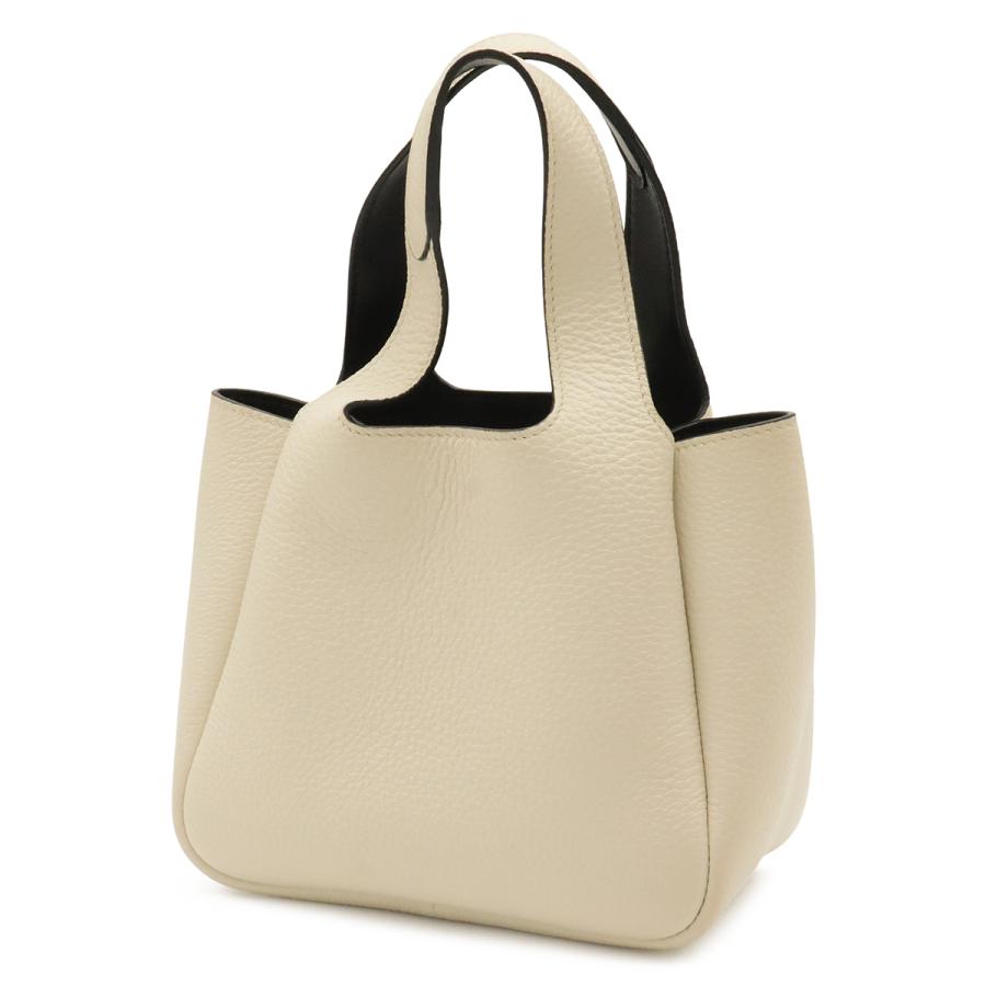 PRADA プラダ スモール レザー トートバッグ ハンドバッグ ミニバッグ ミニトート ホワイト 白 ゴールド金具 1BG335 | PRADA | 01