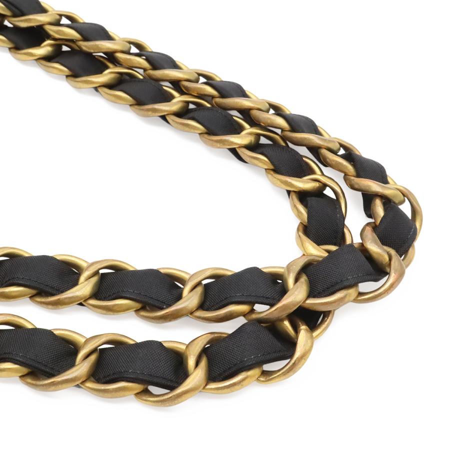CHANEL シャネル ココマーク チェーントート トートバッグ ラージトート ショルダーバッグ ナイロンキャンバス ブラック ホワイト | CHANEL | 03