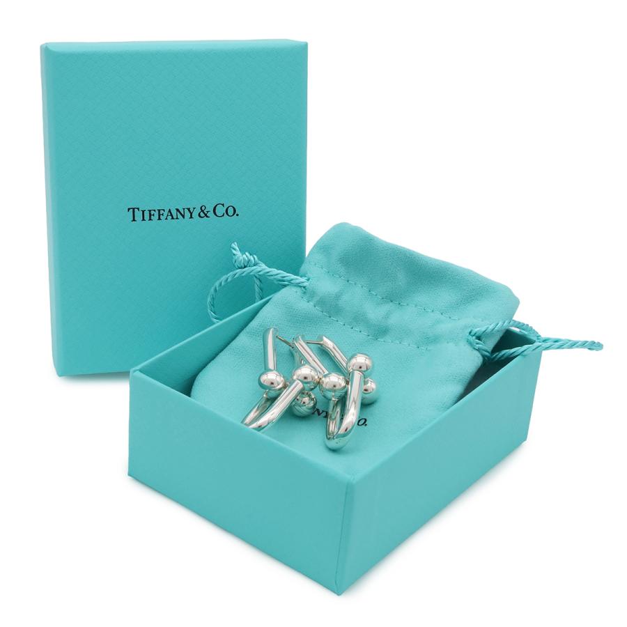 TIFFANY&Co. ティファニー ハードウェア エクストララージ リンク ピアス Ag925 SV925 シルバー | TIFFANY&Co. | 04