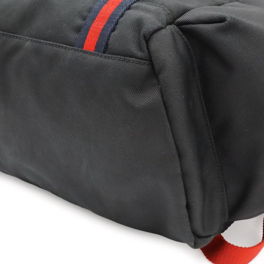 GUCCI グッチ テクノキャンバス ウェブライン シェリーライン キャットヘッド バックパック リュックサック レザー ブラック 黒 429037 | GUCCI | 02