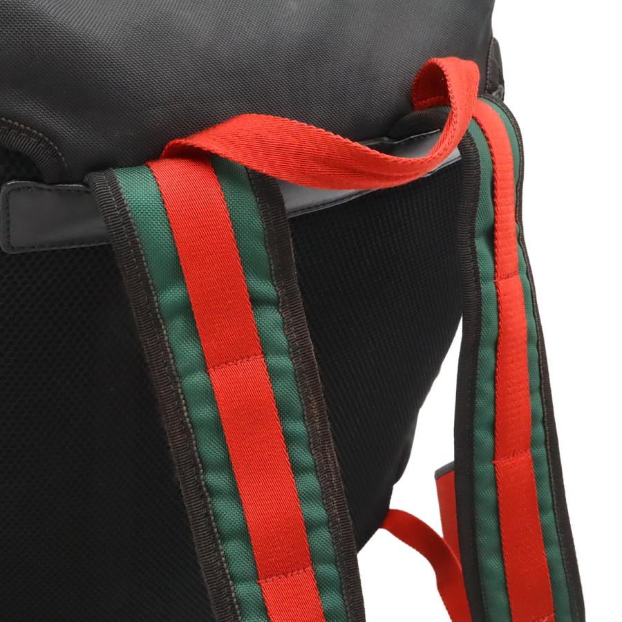GUCCI グッチ テクノキャンバス ウェブライン シェリーライン キャットヘッド バックパック リュックサック レザー ブラック 黒 429037 | GUCCI | 03