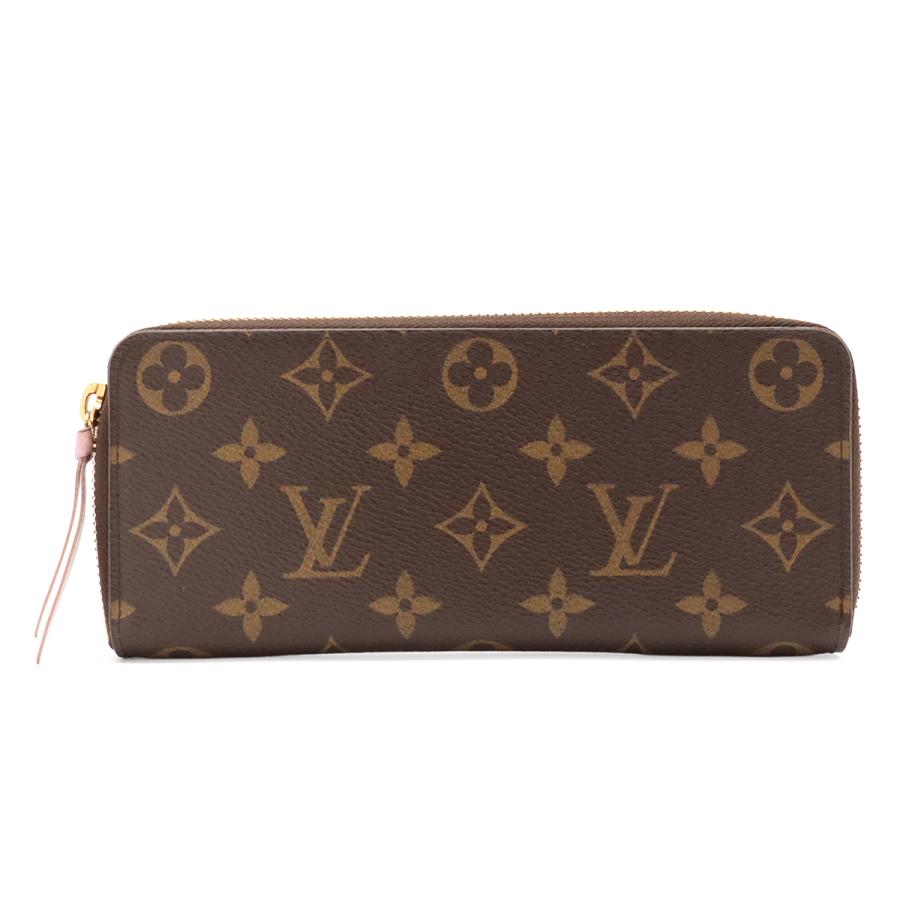 LOUIS VUITTON ルイ ヴィトン モノグラム ポルトフォイユ クレマンス ラウンドファスナー 長財布 ローズバレリーヌ ピンク M61298 | LOUIS VUITTON