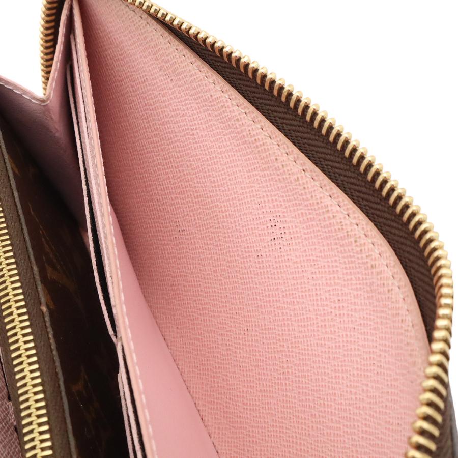 LOUIS VUITTON ルイ ヴィトン モノグラム ポルトフォイユ クレマンス ラウンドファスナー 長財布 ローズバレリーヌ ピンク M61298 | LOUIS VUITTON | 06