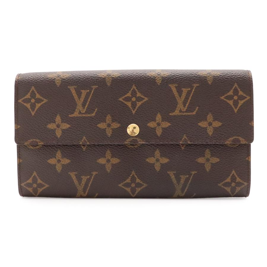 LOUIS VUITTON ルイ ヴィトン モノグラム ポシェット ポルトモネ クレディ 2つ折長財布 二つ折り長財布 M61725 | LOUIS VUITTON
