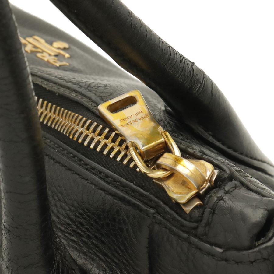 PRADA プラダ トートバッグ ショルダーバッグ 2WAY トートバッグ ヴィッテロダイノソフトレザー NERO 黒 ブラック ゴールド金具 BR4992 | PRADA | 05