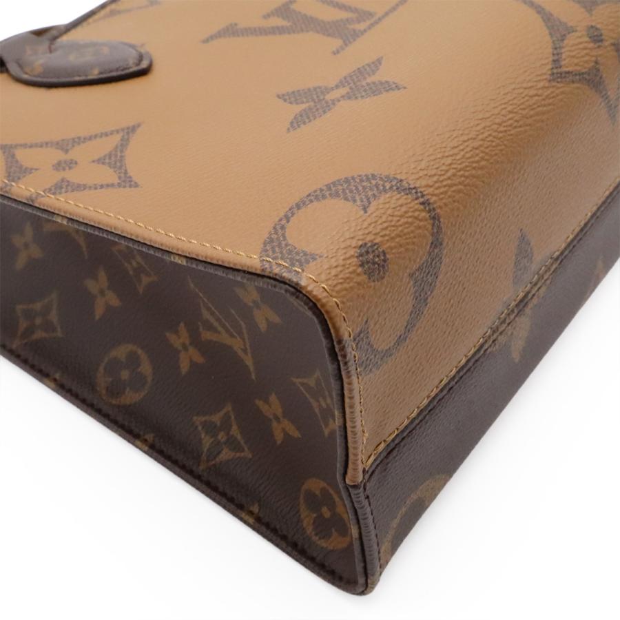 LOUIS VUITTON ルイ ヴィトン モノグラム オンザゴーPM ハンドバッグ 2WAY ショルダーバッグ 斜め掛け バイカラー ブラウン 茶 M46373 | LOUIS VUITTON | 02