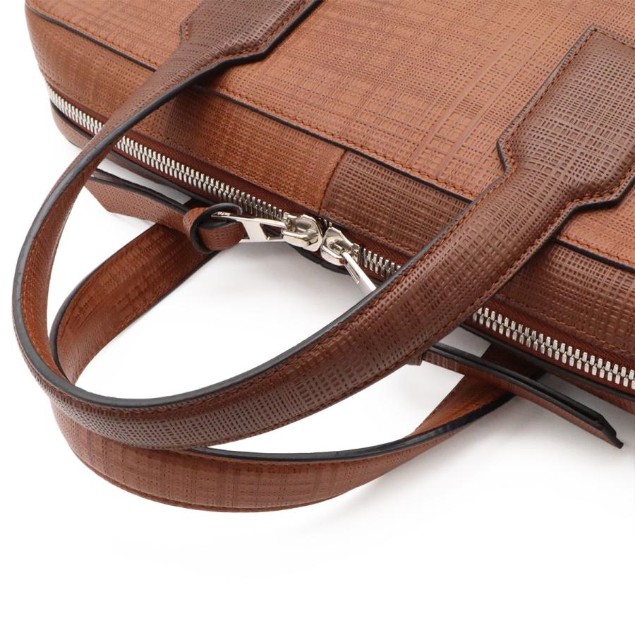 LOEWE ロエベ ゴヤ アナグラム ブリーフケース ビジネスバッグ 書類カバン レザー ブラウン 茶 シルバー金具 ストラップ欠品 | LOEWE | 03