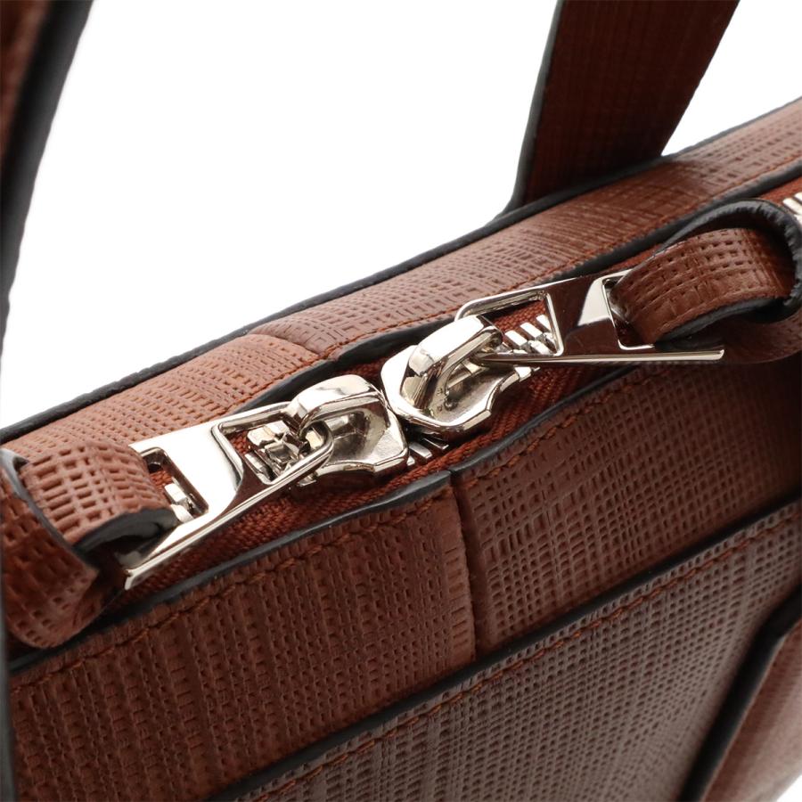 LOEWE ロエベ ゴヤ アナグラム ブリーフケース ビジネスバッグ 書類カバン レザー ブラウン 茶 シルバー金具 ストラップ欠品 | LOEWE | 04