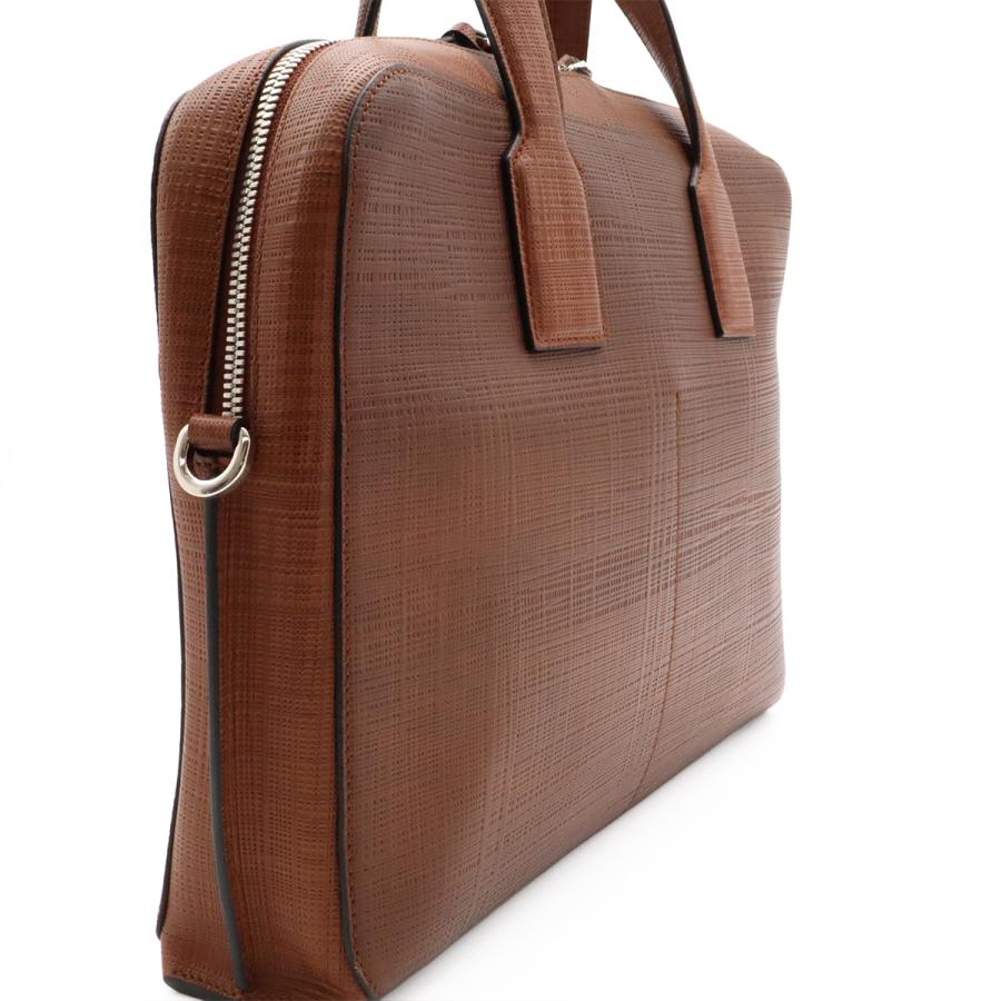 LOEWE ロエベ ゴヤ アナグラム ブリーフケース ビジネスバッグ 書類カバン レザー ブラウン 茶 シルバー金具 ストラップ欠品 | LOEWE | 05