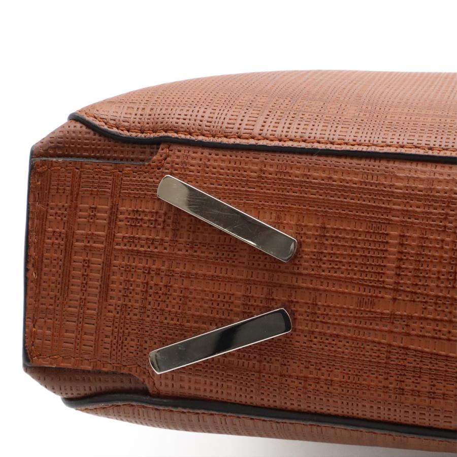 LOEWE ロエベ ゴヤ アナグラム ブリーフケース ビジネスバッグ 書類カバン レザー ブラウン 茶 シルバー金具 ストラップ欠品 | LOEWE | 06