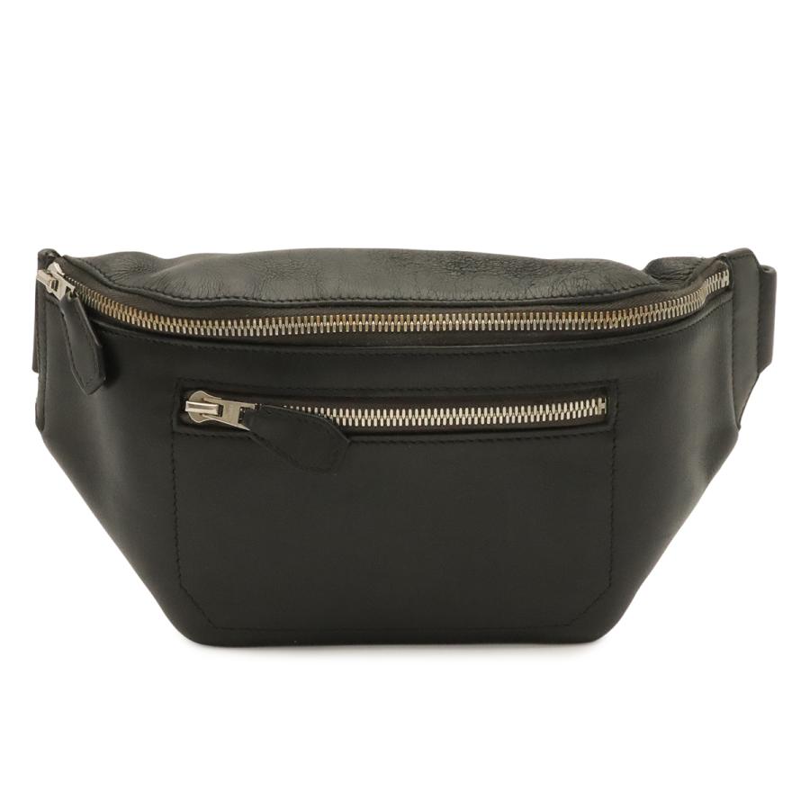 HERMES エルメス シティスライド クロスPM ボディバッグ ウエストバッグ ショルダーバッグ ヴォースイフト レザー ブラック 黒 | HERMES