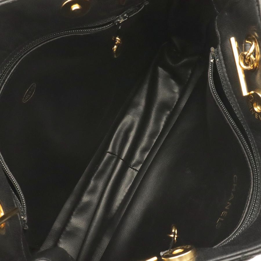 CHANEL シャネル マトラッセ ココボール チェーントート トートバッグ ショルダーバッグ ラムスキン レザー ブラック 黒 ゴールド金具 | CHANEL | 05