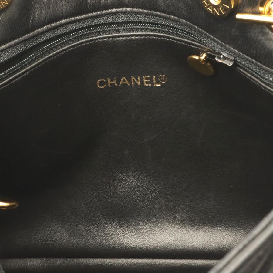 CHANEL シャネル マトラッセ ココボール チェーントート トートバッグ ショルダーバッグ ラムスキン レザー ブラック 黒 ゴールド金具 | CHANEL | 06