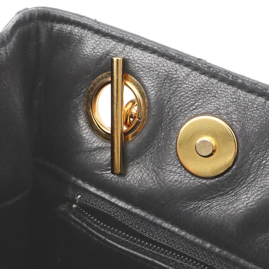 CHANEL シャネル マトラッセ ココボール チェーントート トートバッグ ショルダーバッグ ラムスキン レザー ブラック 黒 ゴールド金具 | CHANEL | 07
