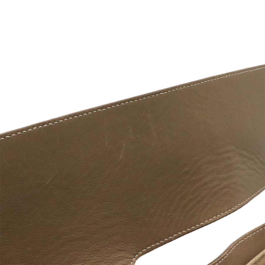 HERMES エルメス ヴァルパライソPM バルパライソPM ハンドバッグ トートバッグ トワルシェブロン レザー エトゥープ グレージュ | HERMES | 08