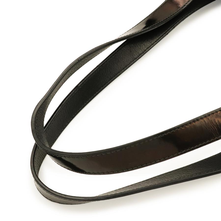 PRADA プラダ トートバッグ ショルダーバッグ セミショルダー 肩掛け ナイロン レザー NERO 黒 ブラック シルバー金具 BR4371 | PRADA | 05
