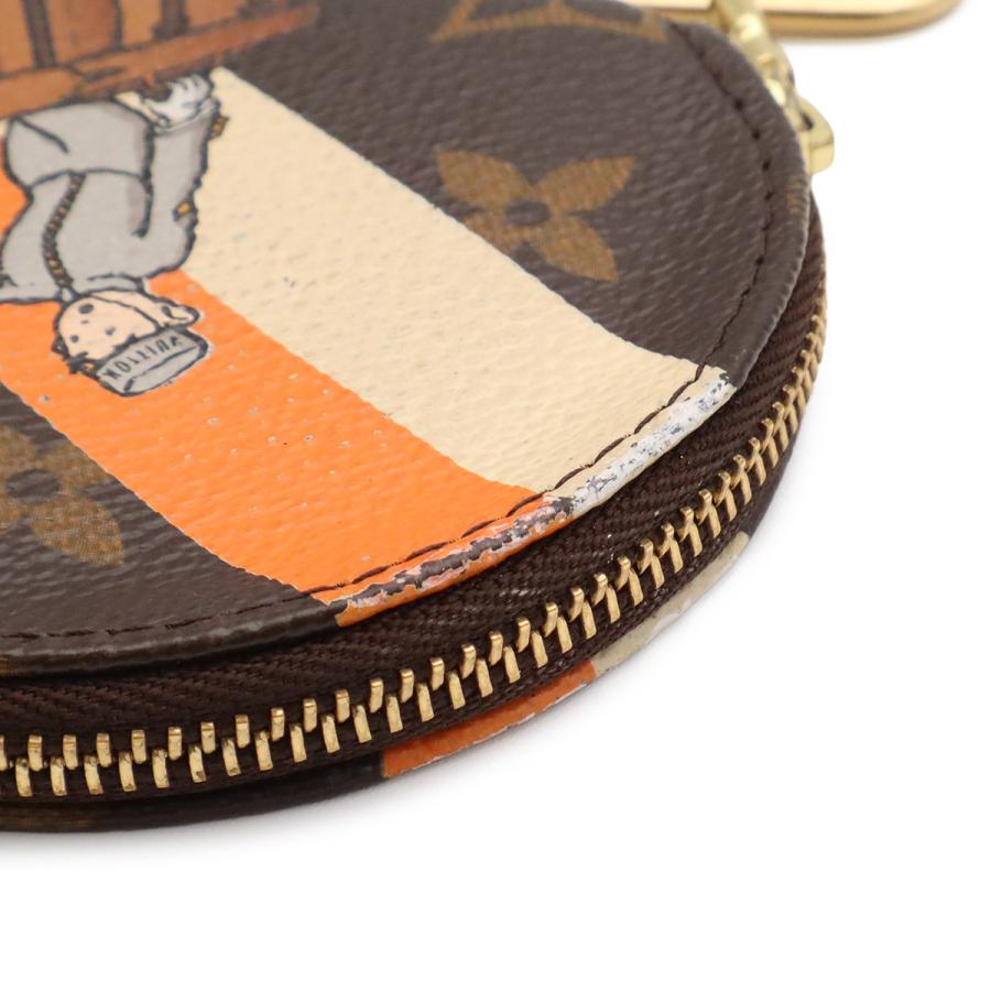LOUIS VUITTON ルイ ヴィトン モノグラムグルーム ポルトモネ ロン コインケース 小銭入れ 丸型 ラウンド ベルボーイプリント オレンジ | LOUIS VUITTON | 04