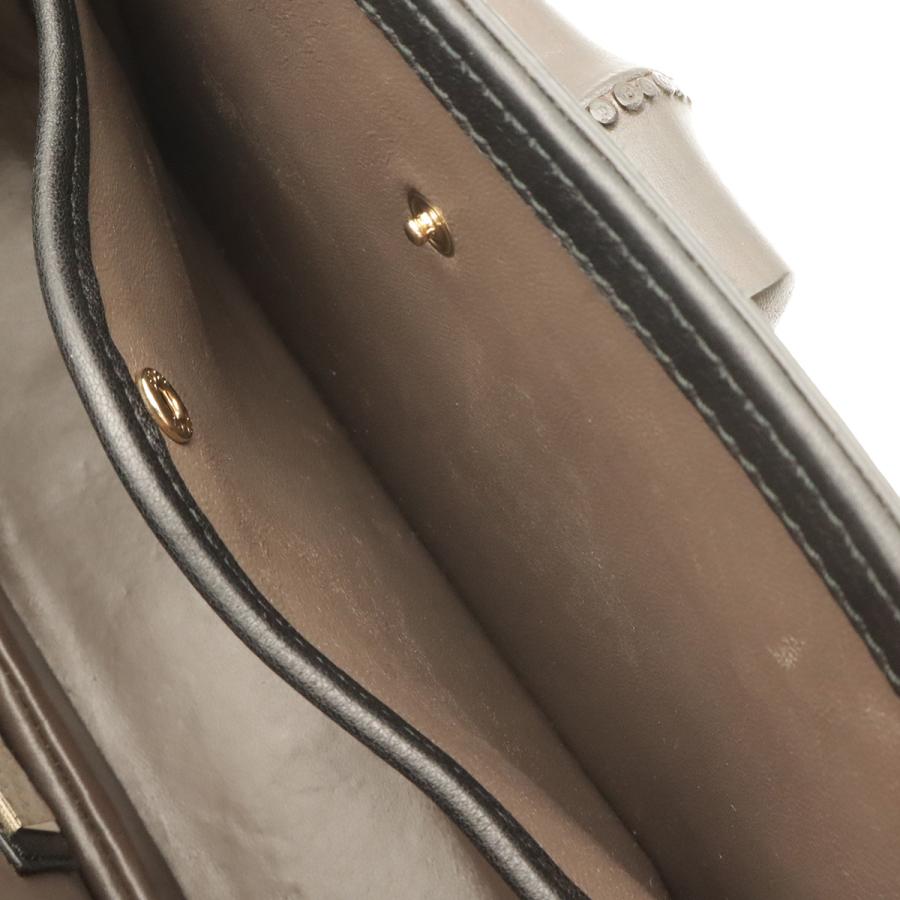 GUCCI グッチ ニューバンブー 甲州印伝 ハンドバッグ 2WAY ショルダーバッグ レザー ブラック 黒 ゴールド金具 伊勢丹新宿店限定 263959 | GUCCI | 06