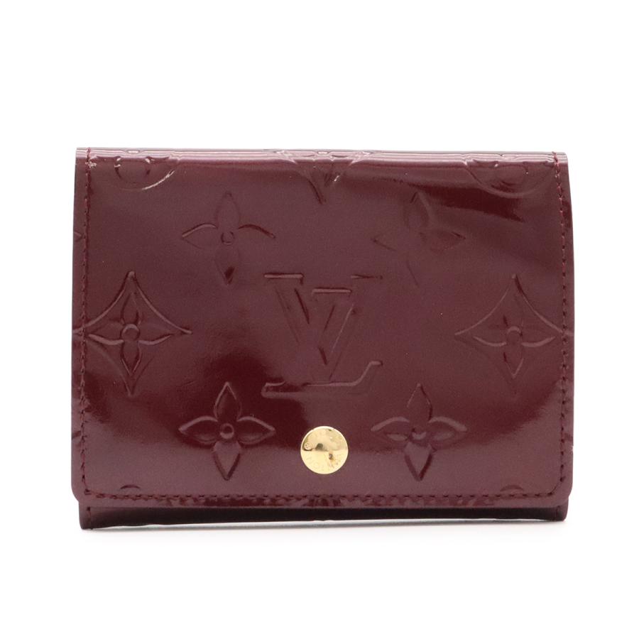 LOUIS VUITTON ルイ ヴィトン モノグラムヴェルニ アンヴェロップ カルトドゥ ヴィジット カードケース 名刺 ルージュフォーヴィスト | LOUIS VUITTON