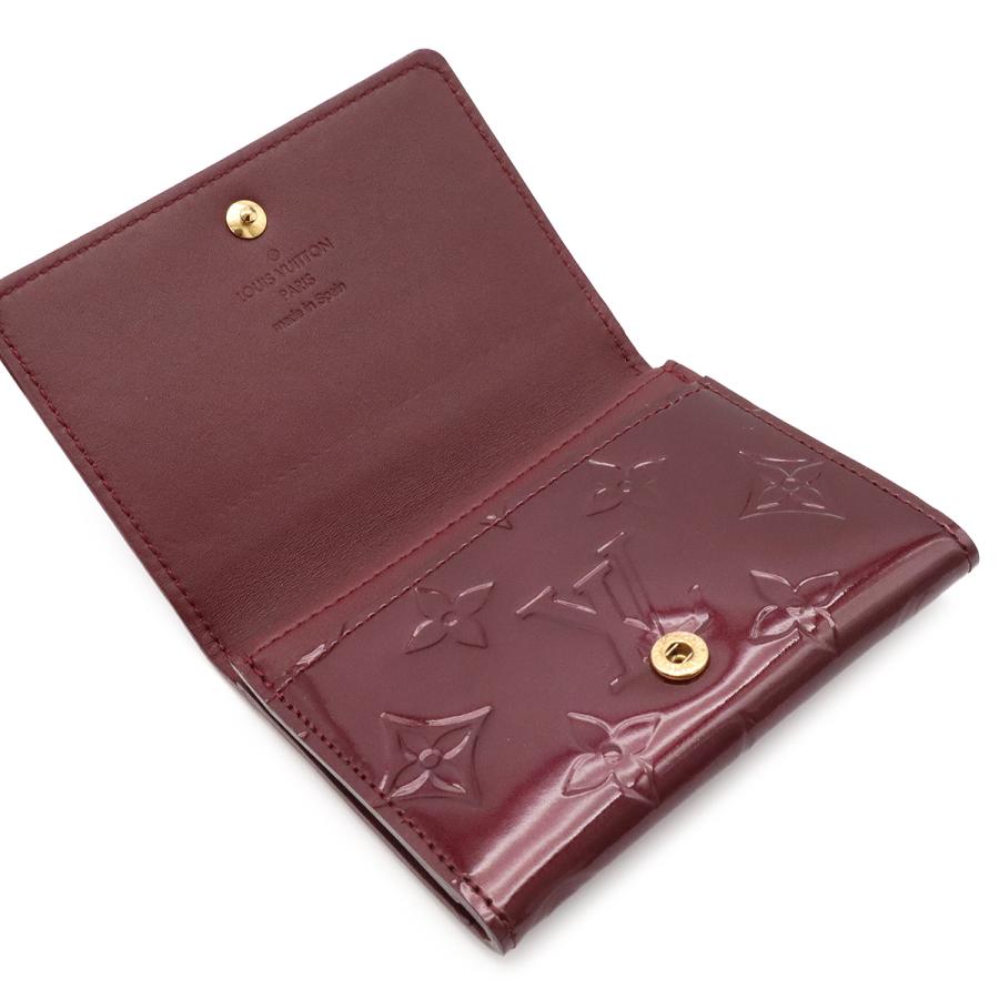 LOUIS VUITTON ルイ ヴィトン モノグラムヴェルニ アンヴェロップ カルトドゥ ヴィジット カードケース 名刺 ルージュフォーヴィスト | LOUIS VUITTON | 04