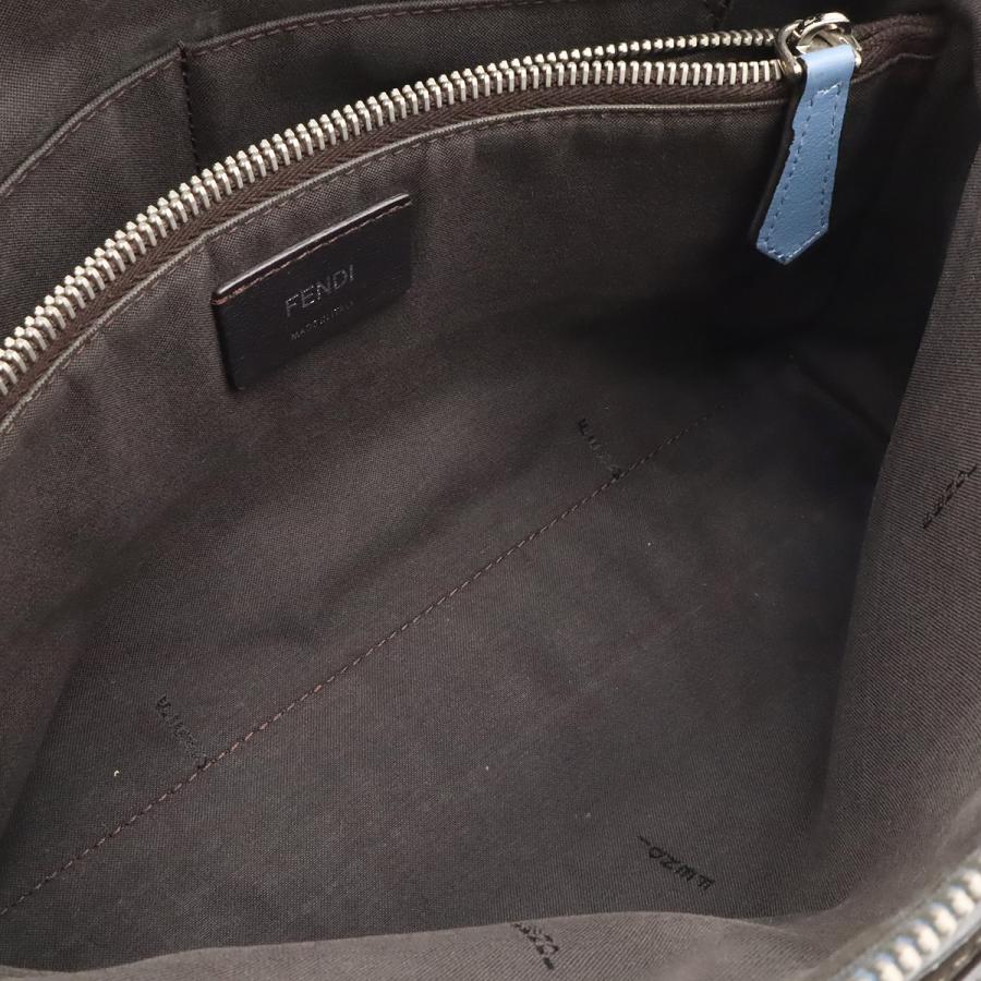 FENDI フェンディ BY THE WAY バイザウェイ ミディアム ハンドバッグ 2WAYショルダーバッグ トリコロール レザー ブルーグレー | FENDI | 06