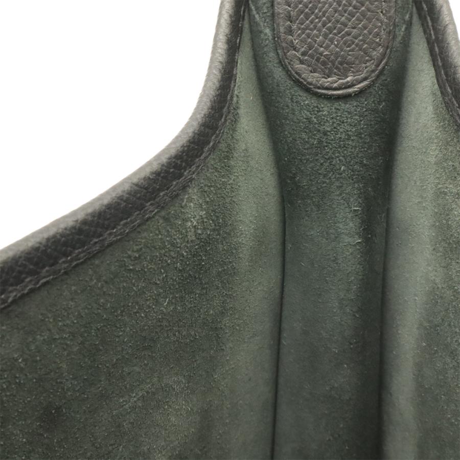 HERMES エルメス エヴリン エブリン 3 III PM ショルダーバッグ 斜め掛け ヴォーエプソン レザー ブラック 黒 シルバー金具 □L刻印 | HERMES | 07