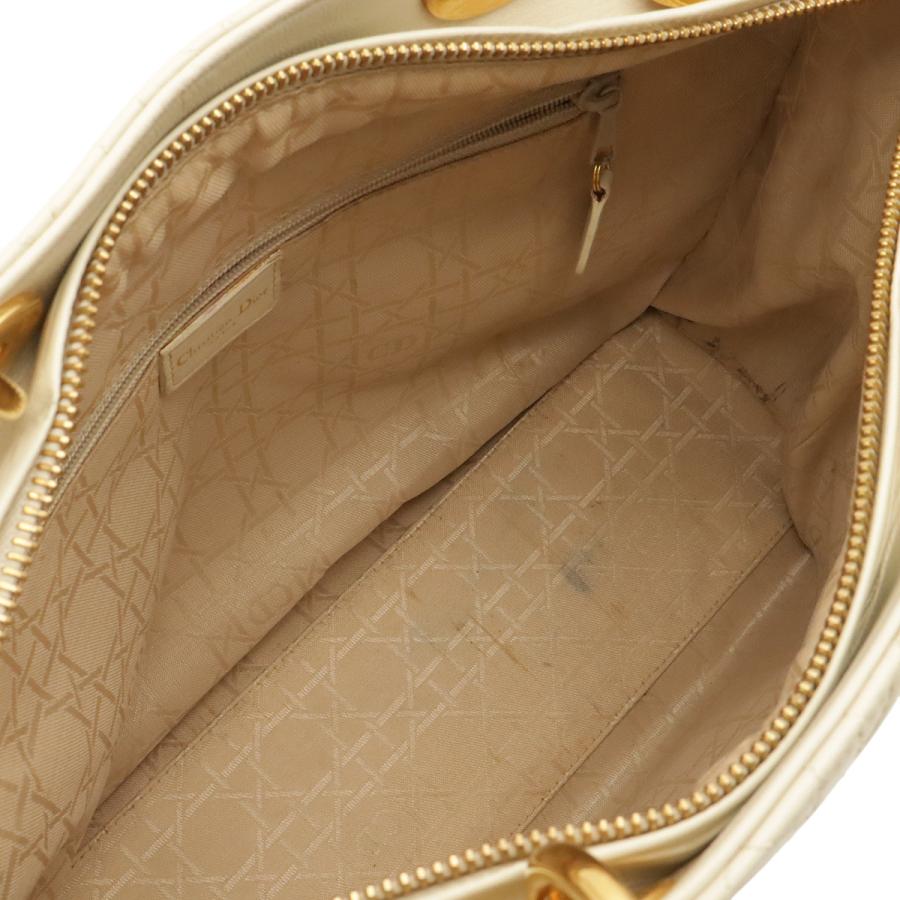 Christian Dior クリスチャン ディオール レディディオール カナージュ ハンドバッグ 2WAY ショルダーバッグ レザー クリーム | Christian Dior | 07