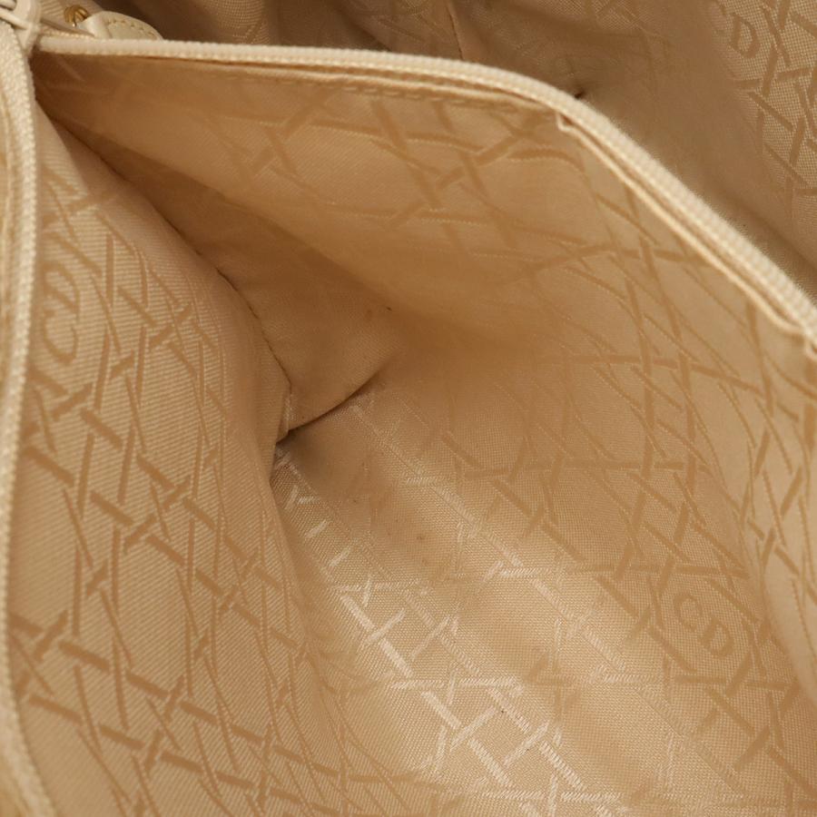 Christian Dior クリスチャン ディオール レディディオール カナージュ ハンドバッグ 2WAY ショルダーバッグ レザー クリーム | Christian Dior | 08