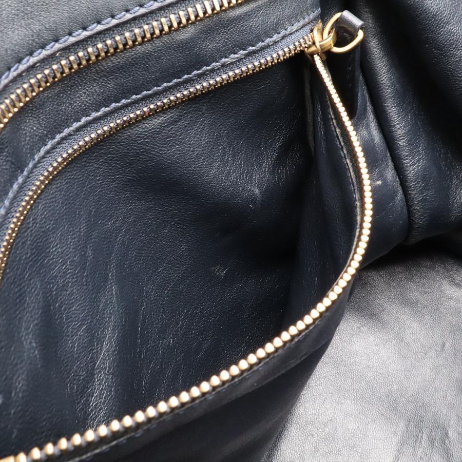 CELINE セリーヌ ラゲージ ミニショッパー トートバッグ ハンドバッグ スエード レザー ベージュ ブラック 黒 ゴールド金具 165213 | CELINE | 08