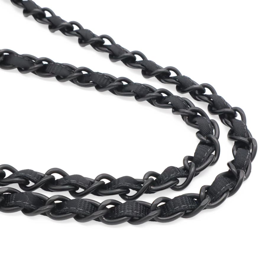 CHANEL シャネル ニュートラベルライン チェーンバッグ ショルダーバッグ 2WAY ナイロンジャガード レザー ブラック 黒 A15285 | CHANEL | 04