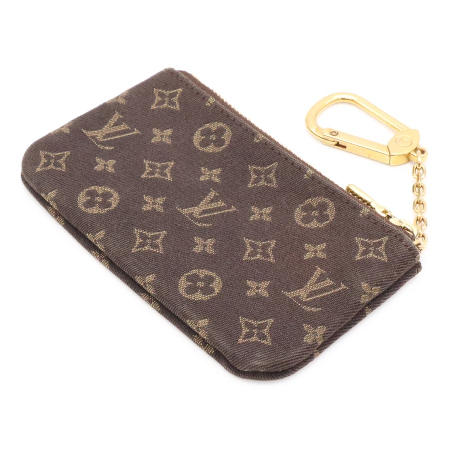 LOUIS VUITTON ルイ ヴィトン モノグラムミニラン ポシェット クレ コインケース 小銭入れ エベヌ ダークブラウン キーフック付き M95230 | LOUIS VUITTON | 01