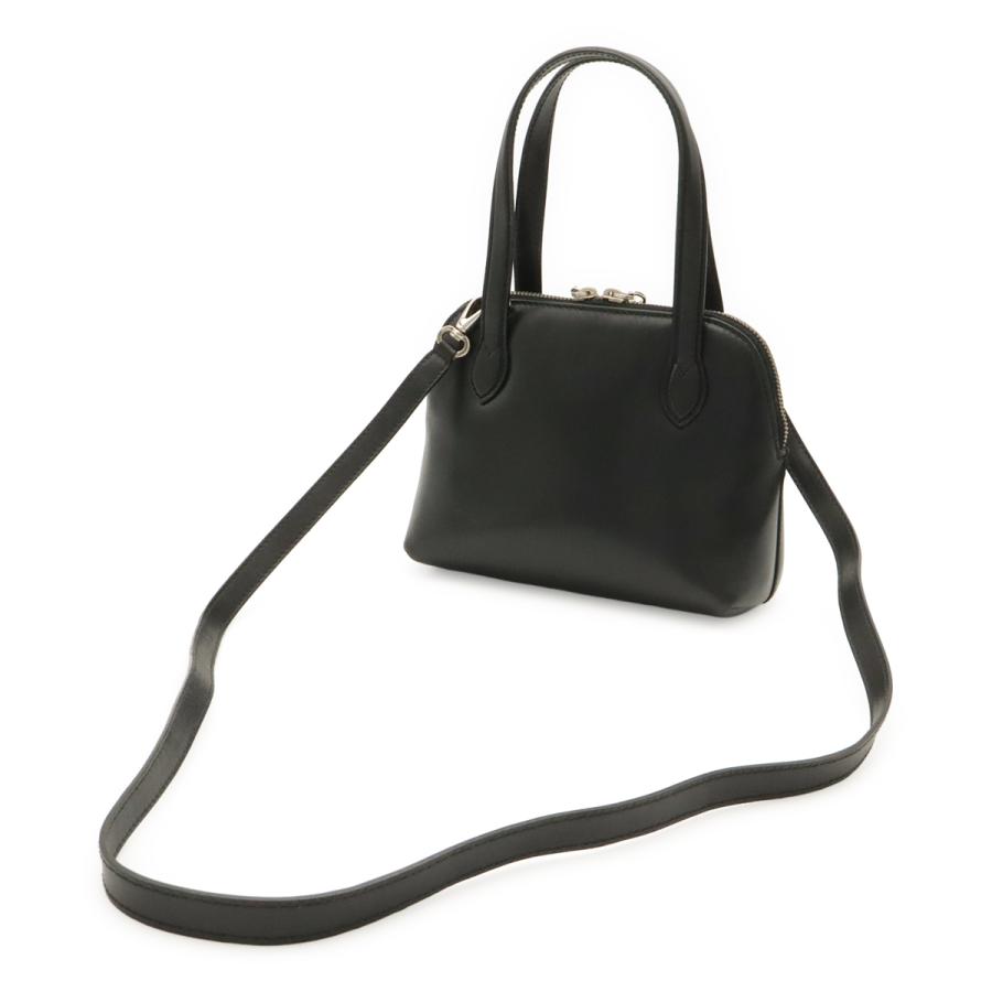 Salvatore Ferragamo サルヴァトーレ フェラガモ ガンチーニ ハンドバッグ ミニバッグ 2WAY ショルダーバッグ レザー ブラック 黒 |  | 01