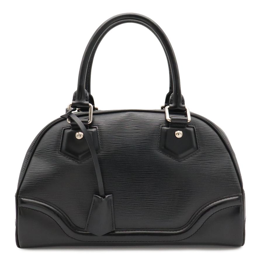 LOUIS VUITTON ルイ ヴィトン エピ ボーリング モンテーニュPM ハンドバッグ ミニボストンバッグ レザー ノワール 黒 ブラック M59322 | LOUIS VUITTON